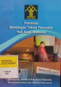 PANDUAN BIMBINGAN TEKNIS PENYULUHAN HAK ASASI MANUSIA