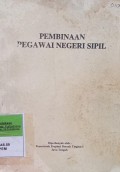 PEMBINAAN PEGAWAI NEGERI SIPIL