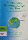 MEMBANGUN KEPEMERINTAHAN YANG BAIK BAHAN AJAR DIKLATPIM TK III