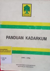 PANDUAN KADARKUM 1995/1996