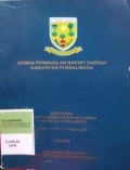 DPRD KABUPATEN PURBALINGGA, KEPUTUSAN DPRD KABUPATEN PURBALINGGA NOMOR 170-13 TH 2005 TENTANG PERATURAN TATA TERTIB DPRD