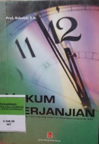 HUKUM PERJANJIAN