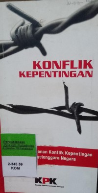 KONFLIK KEPENTINGAN