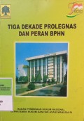 TIGA DEKADE PROLEGNAS DAN PERAN BPHN