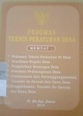 PEDOMAN TEKNIS PERATURAN DESA