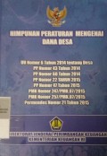 HIMPUNAN PERATURAN MENGENAI DANA DESA UNDANG-UNDANG NOMOR 6 TAHUN 2014 TENTANG DESA
