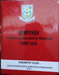 HIMPUNAN PERATURAN DAERAH KABUPATEN PURBALINGGA TAHUN 2016