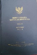 BERITA NEGARA RI BUKU I TAHUN 2008 NOMOR 1-54