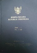 BERITA NEGARA RI TAHUN 2009 NOMOR 366-480