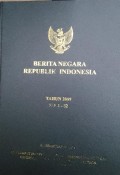 BERITA NEGARA RI TAHUN 2009 NOMOR 1-82