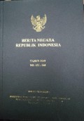 BERITA NEGARA RI TAHUN 2009 NOMOR 151-260