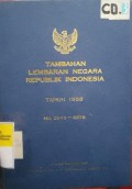 TAMBAHAN LEMBARAN NEGARA REPUBLIK INDONESIA TAHUN 1968 NO. 2846 - 2879