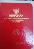 HIMPUNAN PERATURAN PERUNDANG - UNDANGAN REPUBLIK INDONESIA TAHUN 2005 BUKU 3
