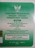 PERATURAN PELAKSANAAN UNDANG - UNDANG PEMERINTAHAN DAERAH MELIPUTI PEDOMAN PEMBINAAN DAN PENGAWASAN PENYELENGGARAAN PEMERINTAHAN DAERAH , DESA, KELURAHAN, PEDOMAN PENYUSUNAN DAN PENERAPAN STANDAR PELAYANAN MINIMAL  PEDOMAN PEMERIKSAAN KHUSUS DALAM RANGKA SERAH TERIMA JABATAN GUBERNUR