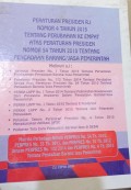 KONSOLIDASI PERATURAN PRESIDEN REPUBLIK INDONESIA NOMOR 54 TAHUN 2010 DAN PERUBAHANNYA TENTANG PENGADAAN BARANG/JASA PEMERINTAHAN 2015, PERUBAHAN : 1. KEPRES NOMOR 35 TAHUN 2011 PERUBAHAN PERTAMA, 2. KEPRES NOMOR 70 TAHUN 2012 PERUBAHAN KEDUA, 3. KEPRES NOMOR 172 TAHUN 2014 PERUBAHAN KETIGA, 4. KEPRES NOMOR 4 TAHUN 2015 PERUBAHAN KEEMPAT