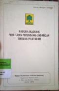 NASKAH AKADEMIK PERATURAN PERUNDANG-UNDANGAN TENTANG PELAYARAN