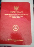 HIMPUNAN PERATURAN PERUNDANG - UNDANGAN REPUBLIK INDONESIA TAHUN 2000 BUKU 4