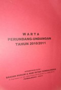 WARTA PERUNDANG - UNDANGAN TAHUN 2010/2011