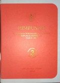 HIMPUNAN PERATURAN PERUNDANG - UNDANGAN REPUBLIK INDONESIA TAHUN 2012 BUKU 3