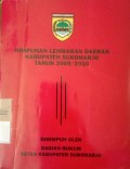 HIMPUNAN LEMBARAN DAERAH KABUPATEN SUKOHARJO TAHUN 2009/2010