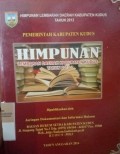 HIMPUNAN LEMBARAN DAERAH KABUPATEN KUDUS TAHUN 2013