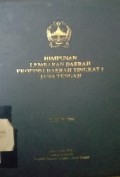 HIMPUNAN LEMBARAN DAERAH PROPINSI DAERAH TINGKAT 1 JAWA TENGAH TAHUN 1994 NO. 88 ( IV )