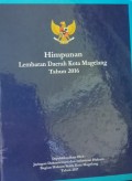 HIMPUNAN LEMBARAN DAERAH KOTA MAGELANG TAHUN 2016