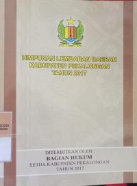 HIMPUNAN LEMBARAN DAERAH KABUPATEN PEKALONGAN TAHUN 2017