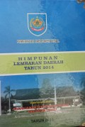 HIMPUNAN LEMBARAN DAERAH KABUPATEN TEGAL TAHUN 2014