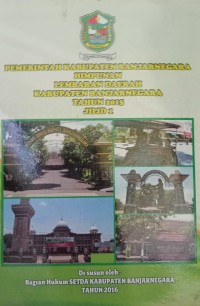HIMPUNAN LEMBARAN DAERAH KABUPATEN BANJARNEGARA TAHUN 2015 JILID 1