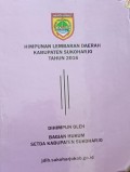 HIMPUNAN LEMBARAN DAERAH KABUPATEN SUKOHARJO TAHUN 2016