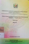 LEMBARAN DAERAH KABUPATEN PEKALONGAN TAHUN 2015 NOMOR 1 PERDA KABUPATEN PEKALONGAN NOMOR 1 TAHUN 2015 TENTANG IRIGASI