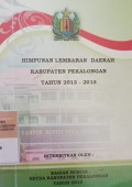 HIMPUNAN LEMBARAN DAERAH KABUPATEN PEKALONGAN TAHUN 2013 - 2015