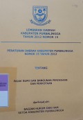 LEMBARAN DAERAH KABUPATEN PURBALINGGA TAHUN 2012 NOMOR 15