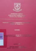 LEMBARAN DAERAH KABUPATEN PURBALINGGA TAHUN 2012 NOMOR 04