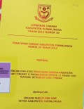 LEMBARAN DAERAH KABUPATEN PURBALINGGA TAHUN 2012 NOMOR 34