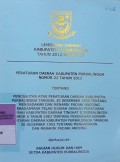 LEMBARAN DAERAH KABUPATEN PURBALINGGA TAHUN 2012 NOMOR 22