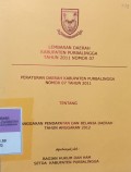 LEMBARAN DAERAH KABUPATEN PURBALINGGA TAHUN 2011 NOMOR 07