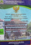 UNDANG-UNDANG  REPUBLIK INDONESIA NOMOR 4 TAHUN 1990 TENTANG SERAH-SIMPAN KARYA CETAK DAN KARYA REKAM, PERATURAN PEMERINTAH REPUBLIK INDONESIA NOMOR 70 TAHUN 1991 TENTANG PELAKSANAAN UNDANG-UNDANG NOMOR 4 TAHUN 1990 TENTANG SERAH-SIMPAN KARYA CETAK DAN KARYA REKAM, PERATURAN PEMERINTAH REPUBLIK INDONESIA NOMOR 23 TAHUN 1999 TENTANG PELAKSANAAN SERAH SIMPAN DAN PENGELOLAAN KARYA REKAM FILM CERITERA ATAU FILM DOKUMENTER, UNDANG-UNDANG REPUBLIK INDONESIA NOMOR 43 TAHUN 2007 TENTANG PERPUSTAKAAN, PERATURAN DAERAH PROVINSI JAWA TENGAH NOMOR 1 TAHUN 2014 TENTANG PENYELENGGARAAN PERPUSTAKAAN DI PROVINSI JAWA TENGAH, PERATURAN PEMERINTAH REPUBLIK INDONESIA NOMOR 24 TAHUN 2014 TENTANG PELAKSANAAN UNDANG-UNDANG NOMOR 43 TAHUN 2007 TENTANG PERPUSTAKAAN