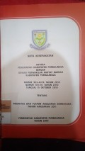 NOTA KESEPAKATAN ANTARA PEMERINTAH KABUPATEN PURBALINGGA DENGAN DEWAN PERWAKILAN RAKYAT DAERAH KABUPATEN PURBALINGGA NOMOR 901-6376 TAHUN 2010 NOMOR 170-10 TAHUN 2010 TANGGAL 15 OKTOBER 2010 TENTANG PRIORITAS DAN PLAFON ANGGARAN SEMENTARA TAHUN ANGGARAN 2011