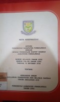 NOTA KESEPAKATAN ANTARA PEMERINTAH KABUPATEN PURBALINGGA DENGAN DEWAN PERWAKILAN RAKYAT DAERAH KABUPATEN PURBALINGGA NOMOR 901-6375 TAHUN 2010 NOMOR 170-09 TAHUN 2010 TANGGAL 15 OKTOBER 2010 TENTANG KEBIJAKAN UMUM ANGGARAN PENDAPATAN DAN BELANJA DAERAH TAHUN ANGGARAN  2011