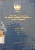 LEMBARAN DAERAH PROPINSI DAERAH TINGKAT 1 JAWA TENGAH TAHUN 1981 NO. 22 - 51 ( II )