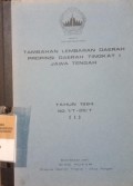 TAMBAHAN LEMBARAN DAERAH PROPINSI DAERAH TINGKAT 1 JAWA TENGAH TAHUN 1984 NO. 1/T-28/T ( 1 )