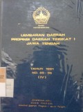 LEMBARAN DAERAH PROPINSI DAERAH TINGKAT 1 JAWA TENGAH TAHUN 1961 NO. 83 - 98 ( IV )