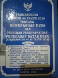 PERMENDAGRI NOMOR 44 TAHUN 2016 TENTANG KEWENANGAN DESA DAN PEDOMAN PENETAPAN BATAS DESA (PERMENDAGRI NOMOR 45 TAHUN 2016). DILENGKAPI DENGAN PERMENDAGRI NOMOR 46 TAHUN 2016 TENTANG LAPORAN KEPALA DESA. PERMENDAGRI NOMOR 47 TAHUN 2016 TENTANG ADMINISTRASI PEMERINTAHAN DESA. PP NOMOR 8 TAHUN 2016 TENTANG PERUBAHAN KEDUA ATAS PP NOMOR 60 TAHUN 2014 TENTANG DANA DESA YANG BERSUMBER DARI ANGGARAN PENDAPATAN DAN BELANJA NEGARA