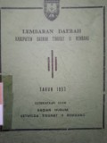 LEMBARAN DAERAH KABUPATEN DAERAH TINGKAT II REMBANG TAHUN 1993