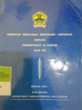 HIMPUNAN PERATURAN PERUNDANG-UNDANGAN TENTANG PEMERINTAH DI DAERAH JILID XXI