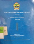 HIMPUNAN PERATURAN PERUNDANG-UNDANGAN TENTANG PEMERINTAH DI DAERAH JILID XIII