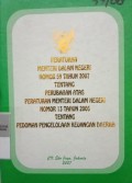 PERMENDAGRI NOMOR 59 TAHUN 2007 TENTANG PERUBAHAN ATAS PERATURAN MENTERI DALAM NEGERI NOMOR 13 TAHUN 2006 TENTANG PEDOMAN PENGELOLAAN KEUANGAN DAERAH