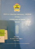 HIMPUNAN PERATURAN PERUNDANG-UNDANGAN TENTANG PEMERINTAHAN DI DAERAH JILID XV